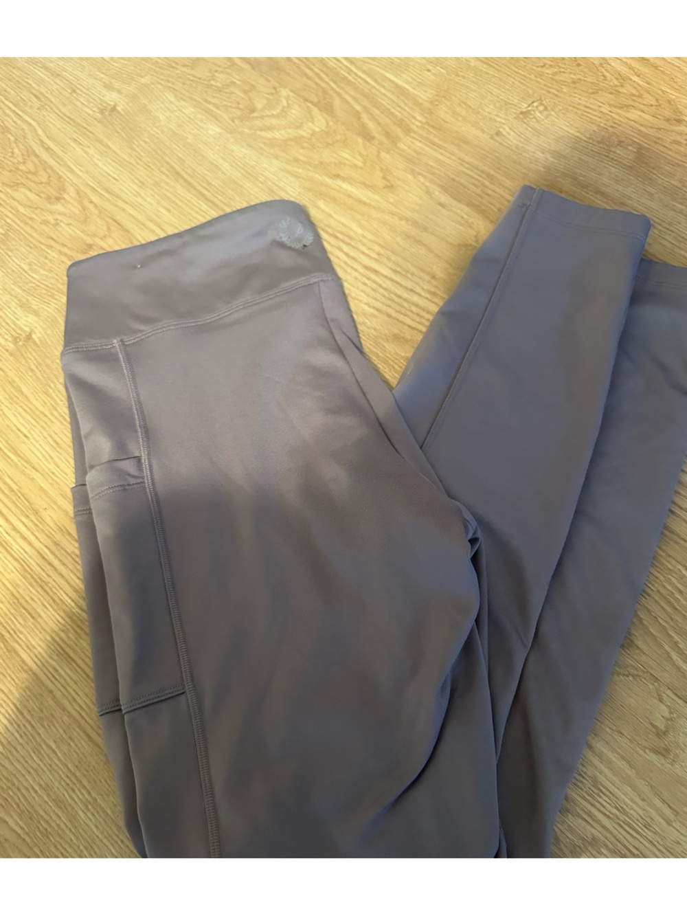 Women's High-Waist Active Leggings in Dusty Lavender